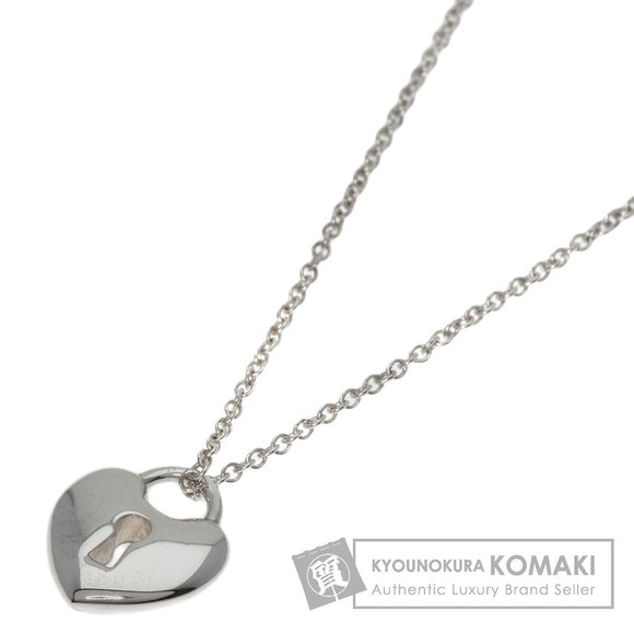 Tiffany Handbags - Tiffany Lock Heart Necklace Silver Co